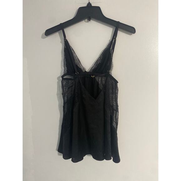 Victoria’s Secret babydoll chemise women’s size XS black lace romantic - Picture 2 of 3